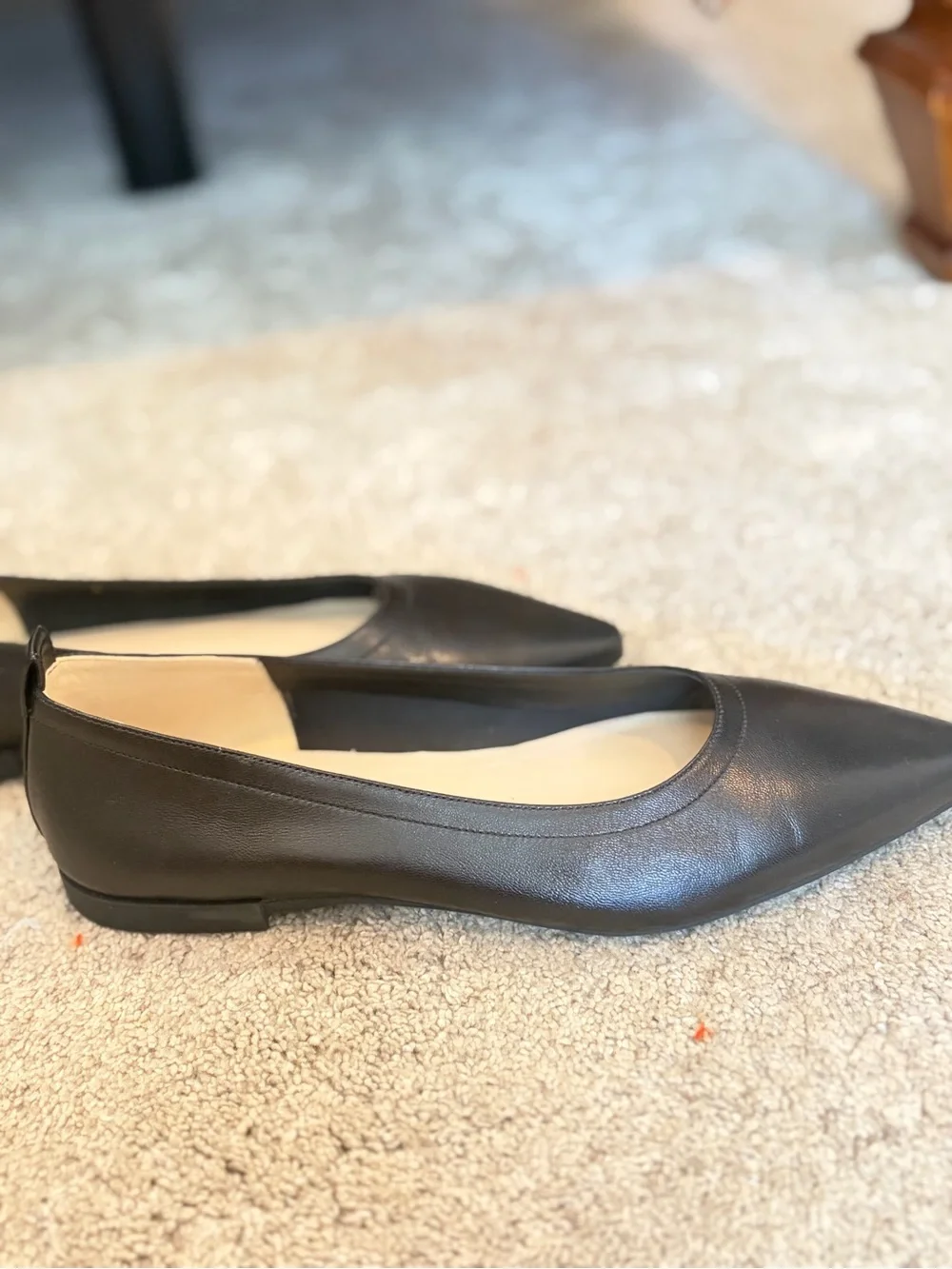 Everlane 40-Hour Flat Black Leather